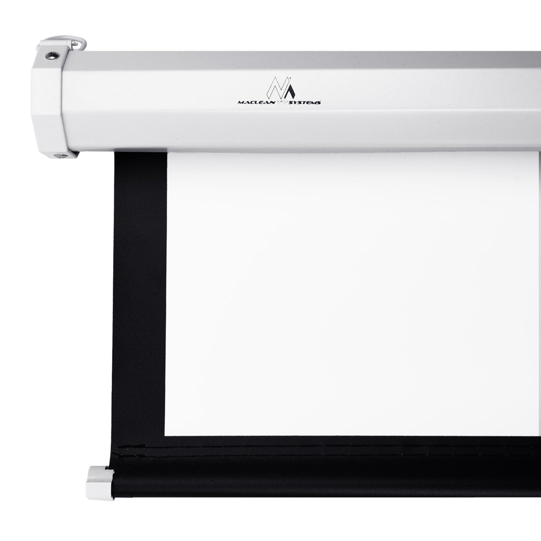 Promítací plátno 100'' 4:3 200x150  matná bílá na zeď nebo strop Maclean MC-594