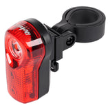 Sada světel na kolo URZ0015 přední 1x LED 3W + zadní 3x LED baterie Rebel