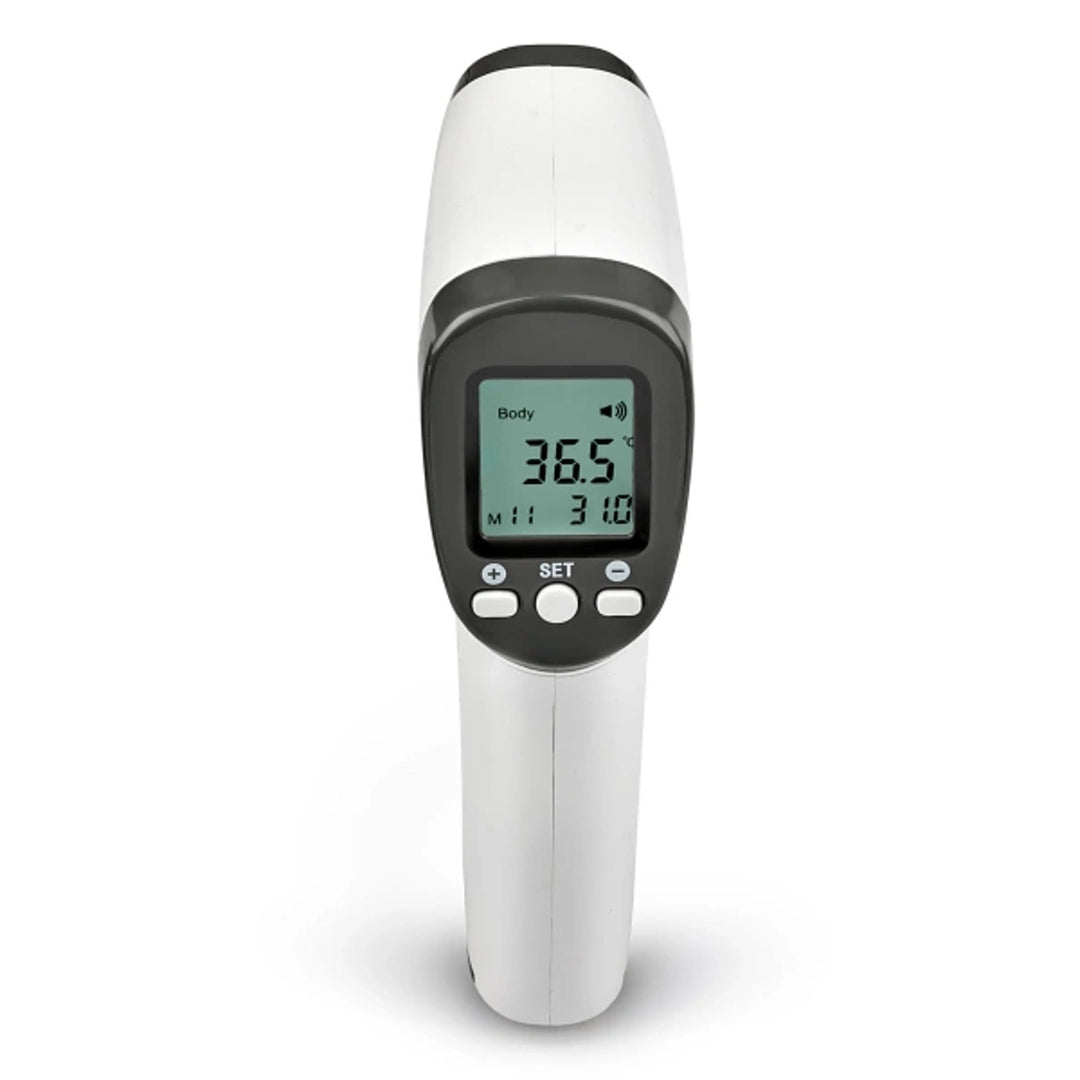 Bezkontaktní teploměr Tech-Med, LCD displej, paměť pro 32 výsledků, TM-F03BB