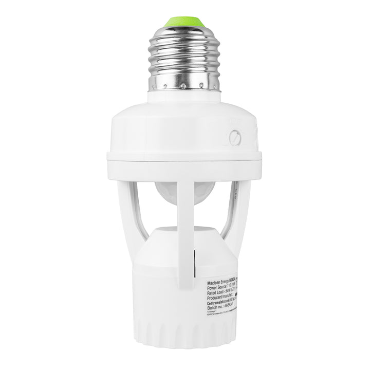 Vestavěný snímač pohybu a soumraku  Pir  1200W rozsah 6m Maclean Energy MCE20