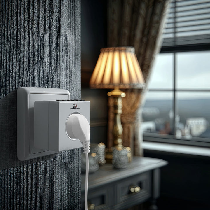 Programovatelný digitální časovač Schuko 3600W max 156 programů Maclean Energy MCE30