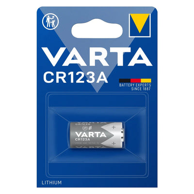 Lithiová baterie CR123 3V 1430 mAh Varta pro elektronická zařízení