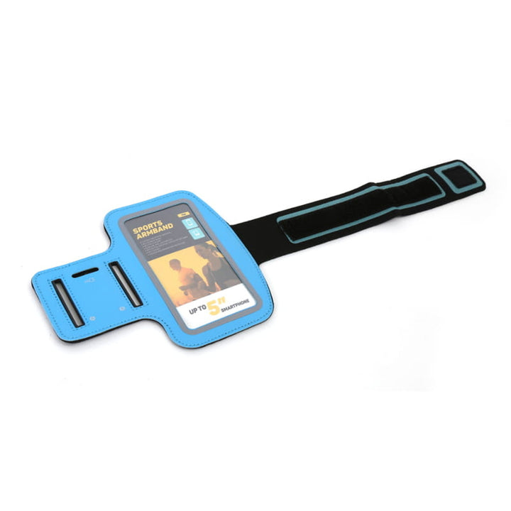 5'' pouzdro na smartphone s popruhem přes rameno modré Platinet 42054