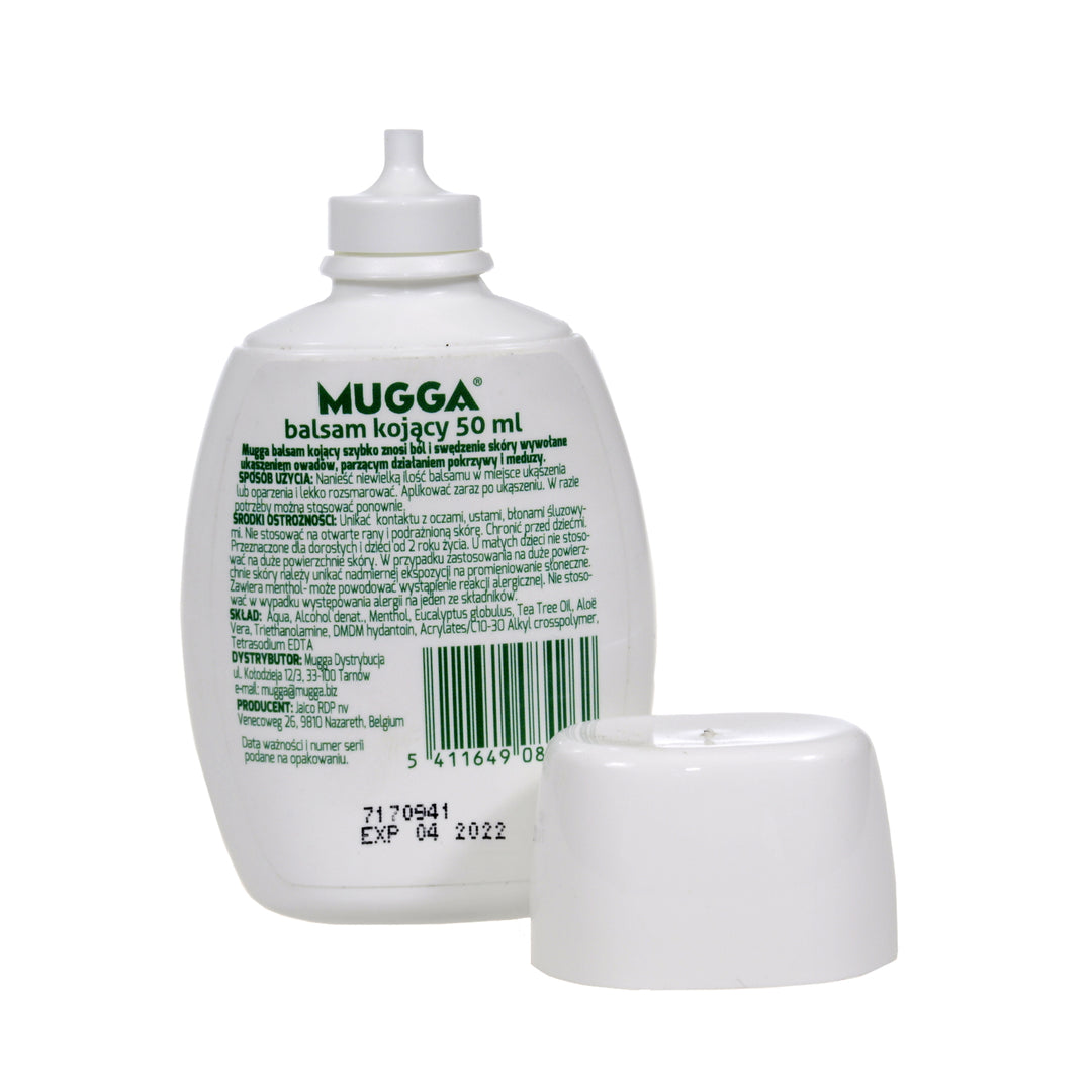 Uklidňující balzám krém proti kousnutí hmyzem Mugga 50ml