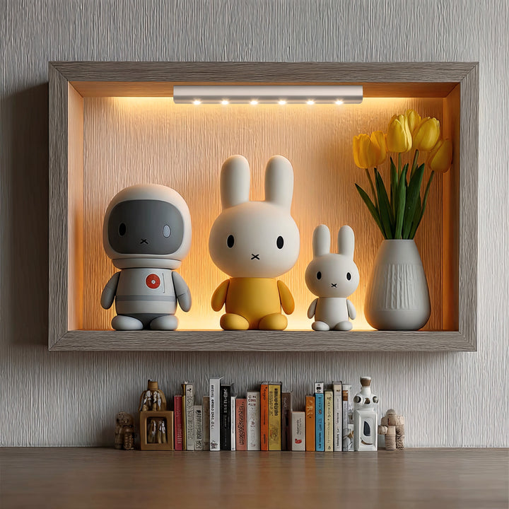 Světelná lišta s pohybovým čidlem 6LED podélná MCE123 Maclean Energy 5xAAA