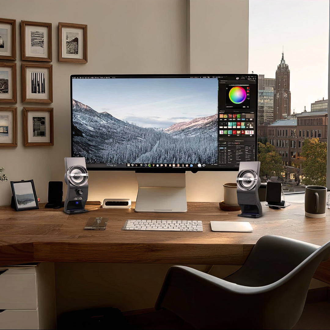 Počítačové reproduktory 6W Audiocore AC805 USB - Černé