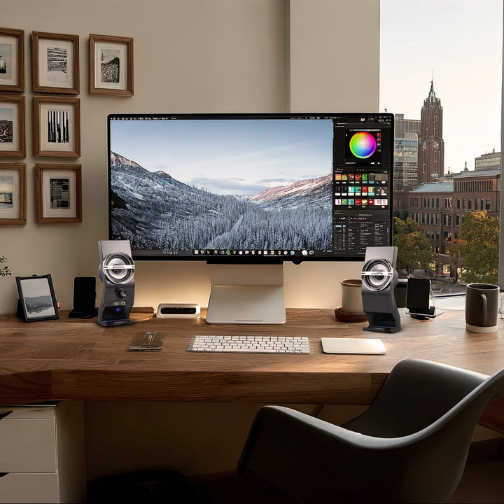 Počítačové reproduktory 6W Audiocore AC805 USB - Černé