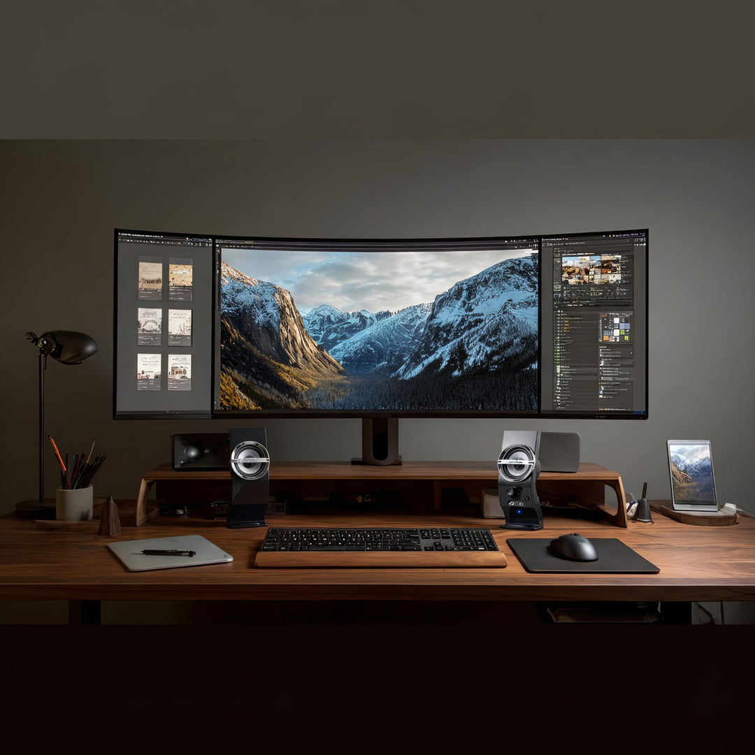 Počítačové reproduktory 6W Audiocore AC805 USB - Černé