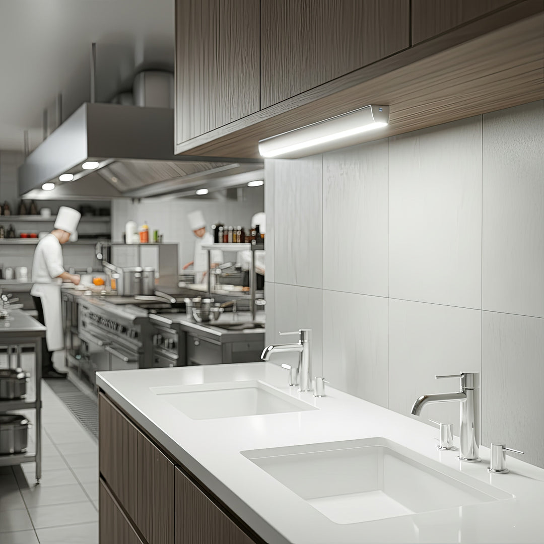 Světlo nad kuchyňskou linku podvěšené Maclean Energy MCE166 9 SMD PIR on/off