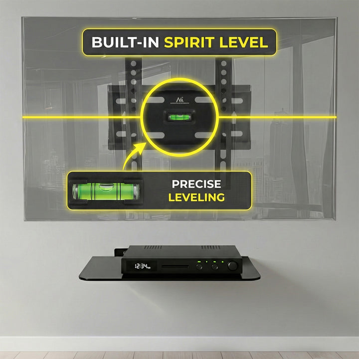 Držák pro TV 13''-42'' Maclean MC-777 barva černá 35 kg VESA 200x200