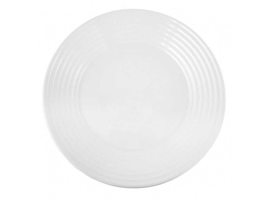 Kulatý jídelní talíř 25 cm Luminarc Harena Bílé nádobí