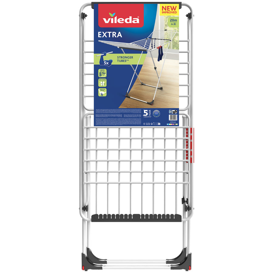 Vileda Extra x-leg hliníkový skládací sušák na prádlo