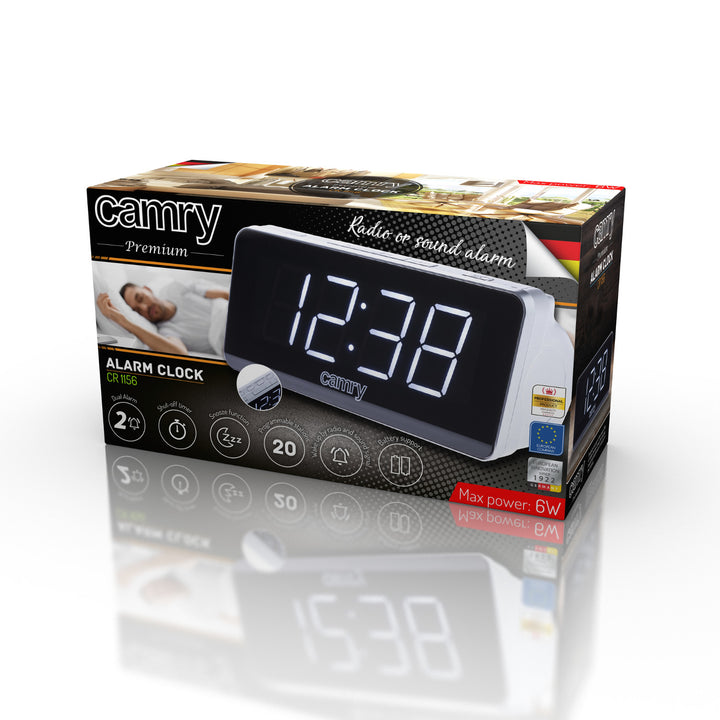 Radiobudík Camry CR 1156 AM a FM frekvence LED displej