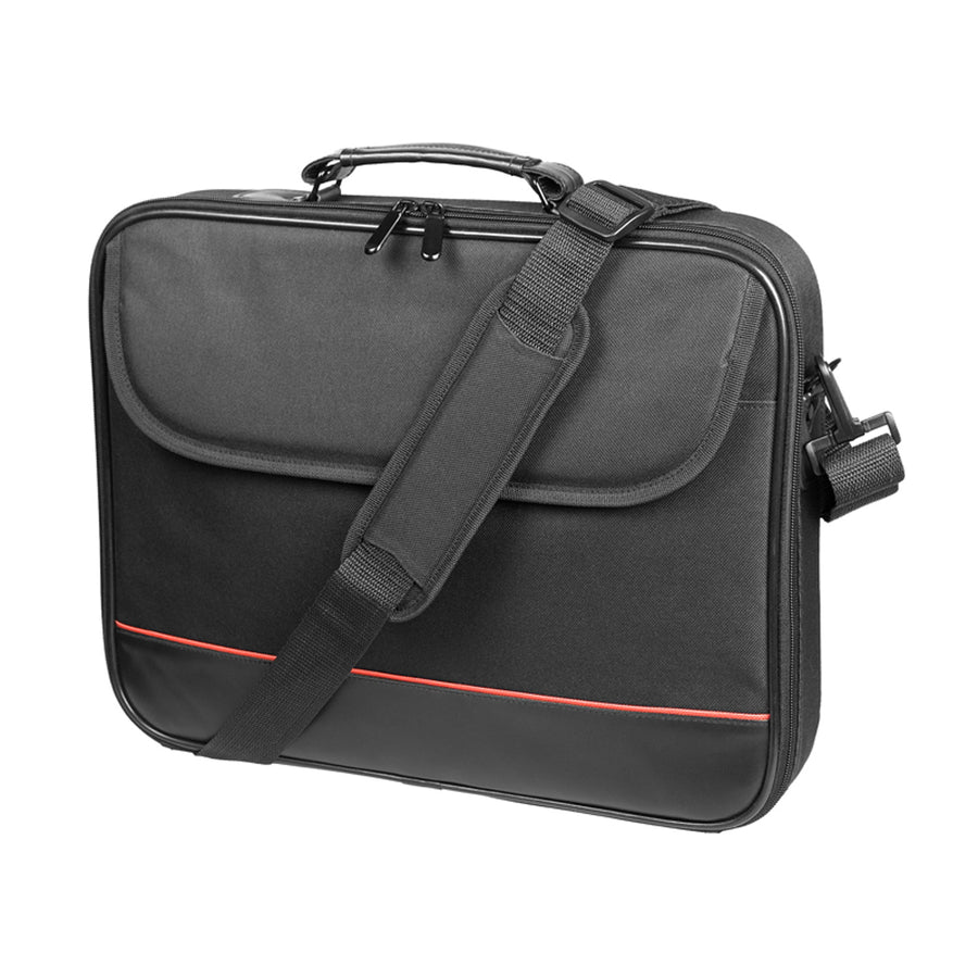 Taška na notebook 17'' Tracer, vnější kapsa na suchý zip, dvoucestný zip, Straight