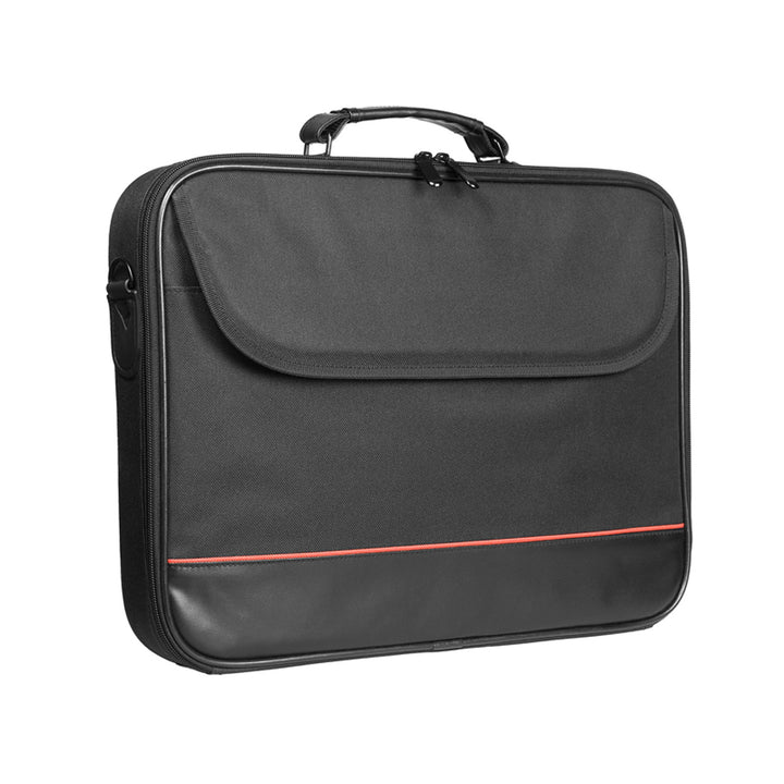 Taška na notebook 17'' Tracer, vnější kapsa na suchý zip, dvoucestný zip, Straight
