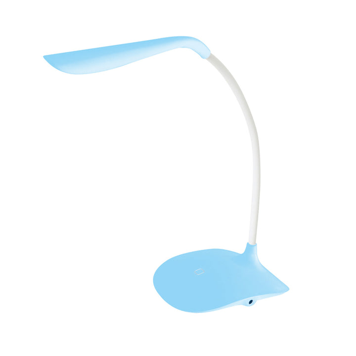 Stolní lampa Platinet, ohebné rameno, 3,5 W, modrá, PDL01BL
