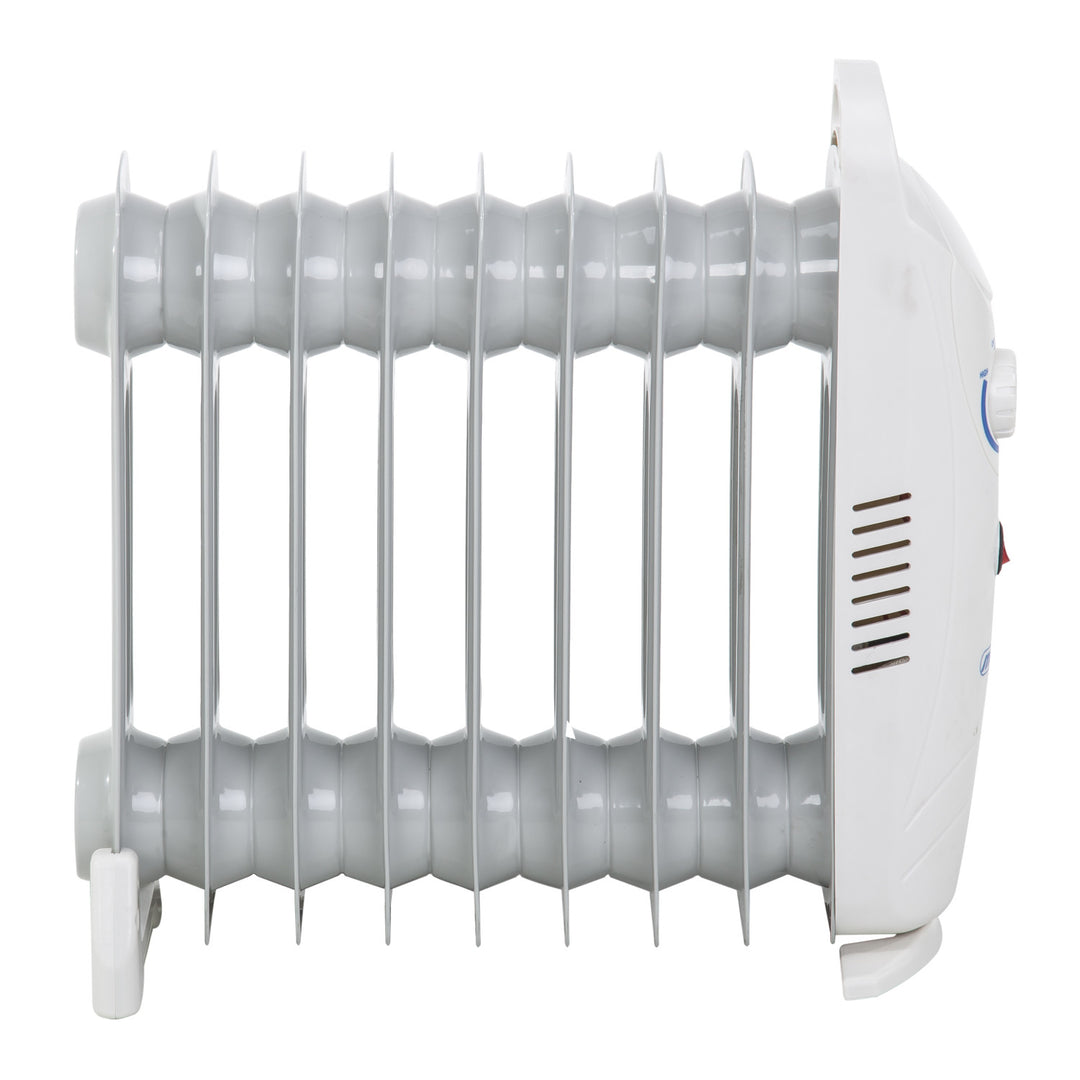 Olejový ohřívač Mesko, 9 žeber, 1000W, regulace teploty, šedý, MS 7805