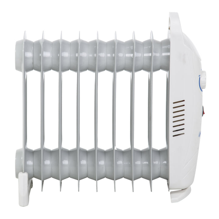 Olejový ohřívač Mesko, 9 žeber, 1000W, regulace teploty, šedý, MS 7805
