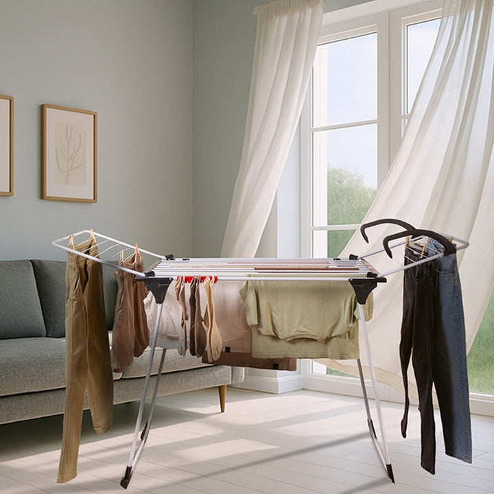 Sušák na prádlo Vileda Premium 2v1 s blokádou křídel