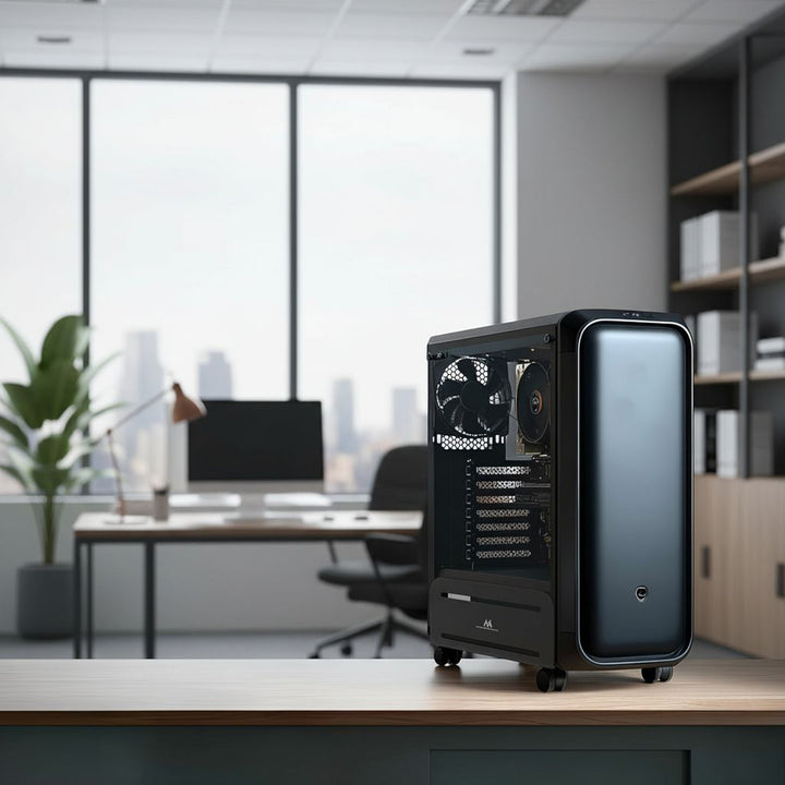 Držák vozíku pro počítačový CPU na kolech MC-851 max. 10kg