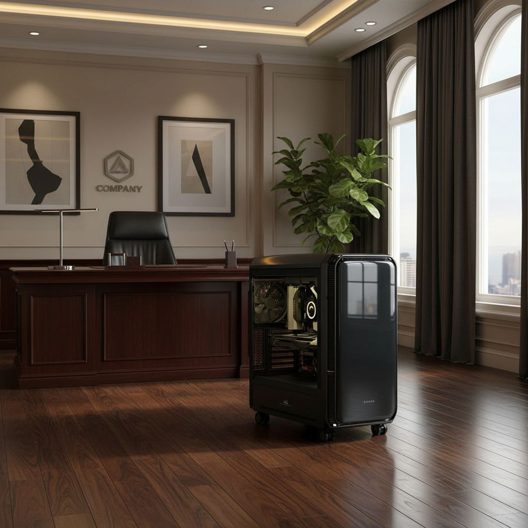 Držák vozíku pro počítačový CPU na kolech MC-851 max. 10kg