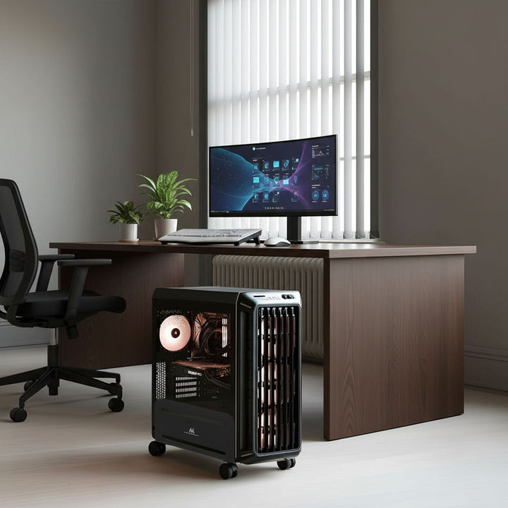 Držák vozíku pro počítačový CPU na kolech MC-851 max. 10kg