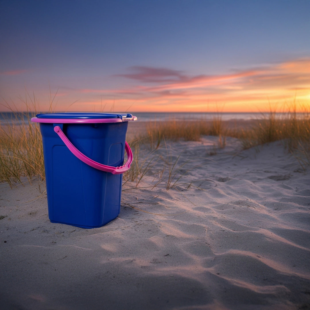 Turistická toaleta GreenBlue GB320BR modro-růžové 19L