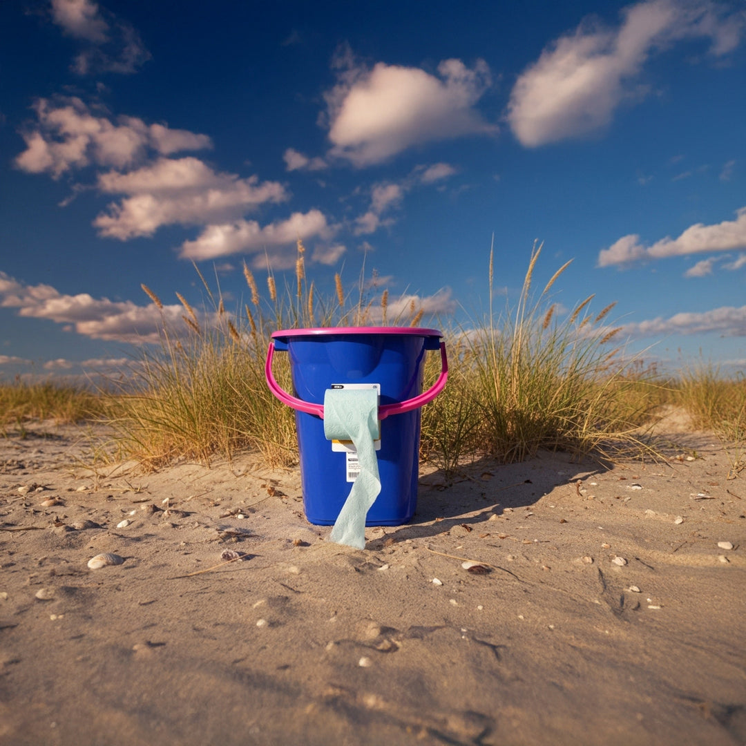 Turistická toaleta GreenBlue GB320BR modro-růžové 19L