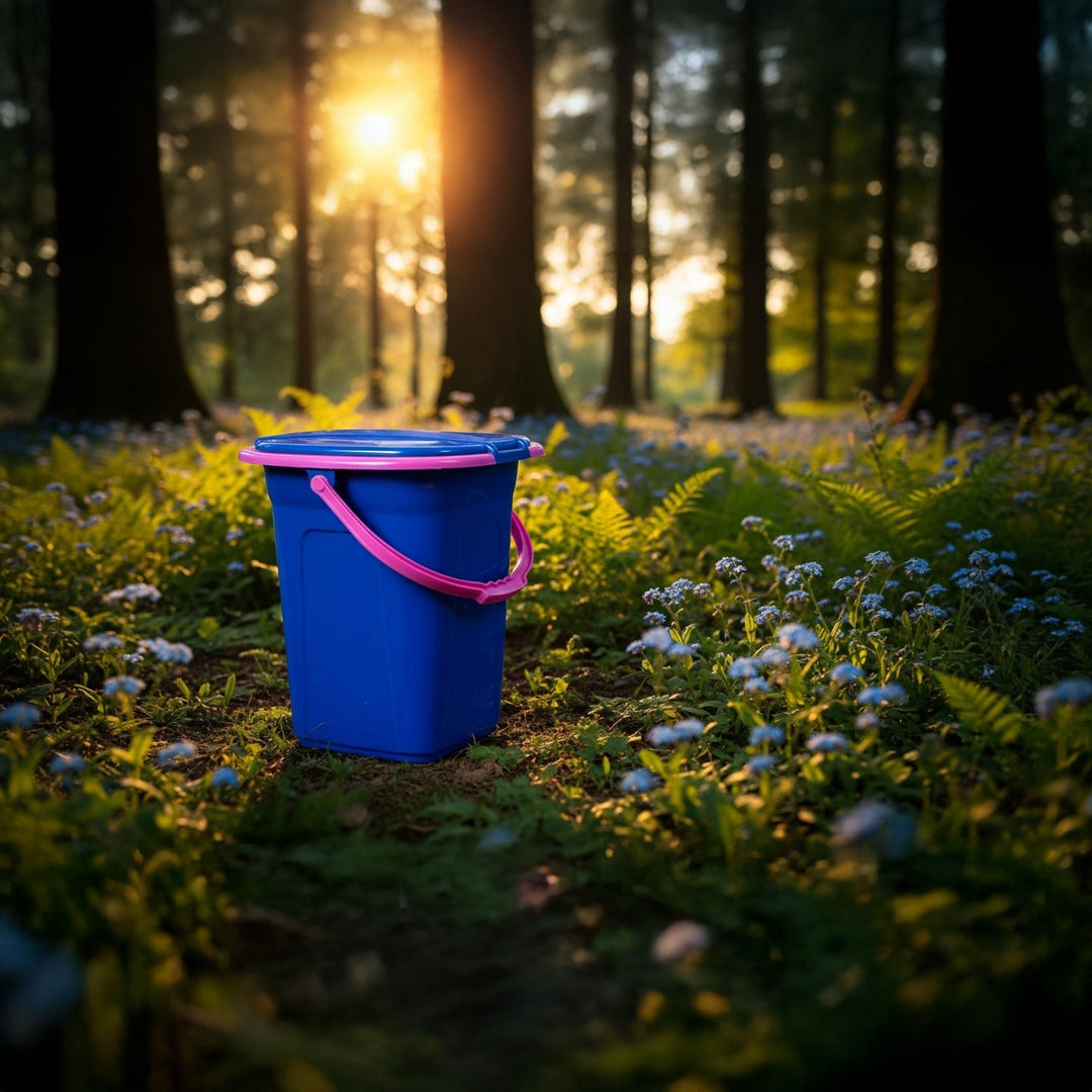 Turistická toaleta GreenBlue GB320BR modro-růžové 19L