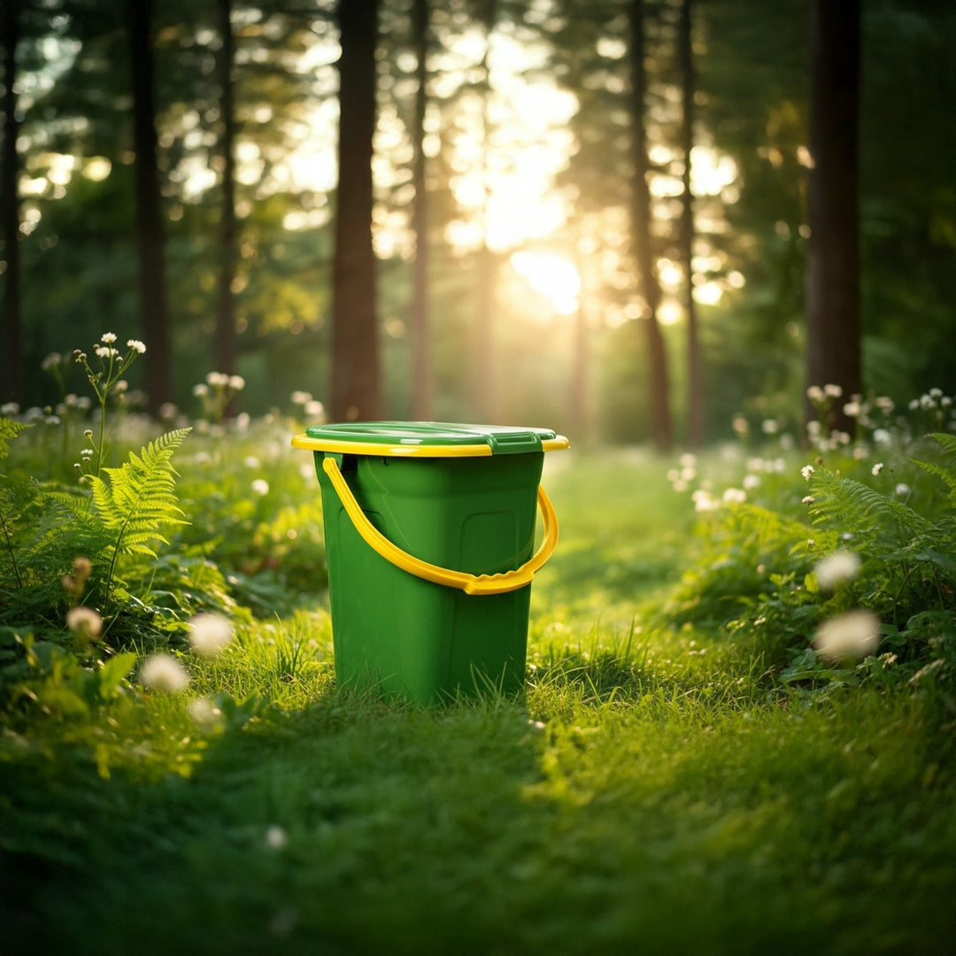 Turistická toaleta GreenBlue GB320GO tmavě zelená-oranžová 19L