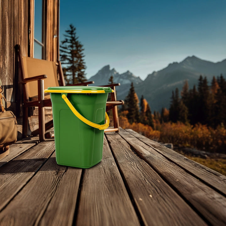 Turistická toaleta GreenBlue GB320GO tmavě zelená-oranžová 19L