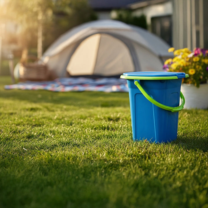 Turistická toaleta GreenBlue GB320BL modro-zelená 19L