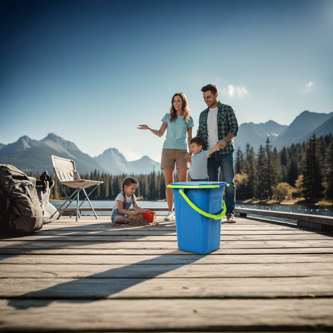 Turistická toaleta GreenBlue GB320BL modro-zelená 19L