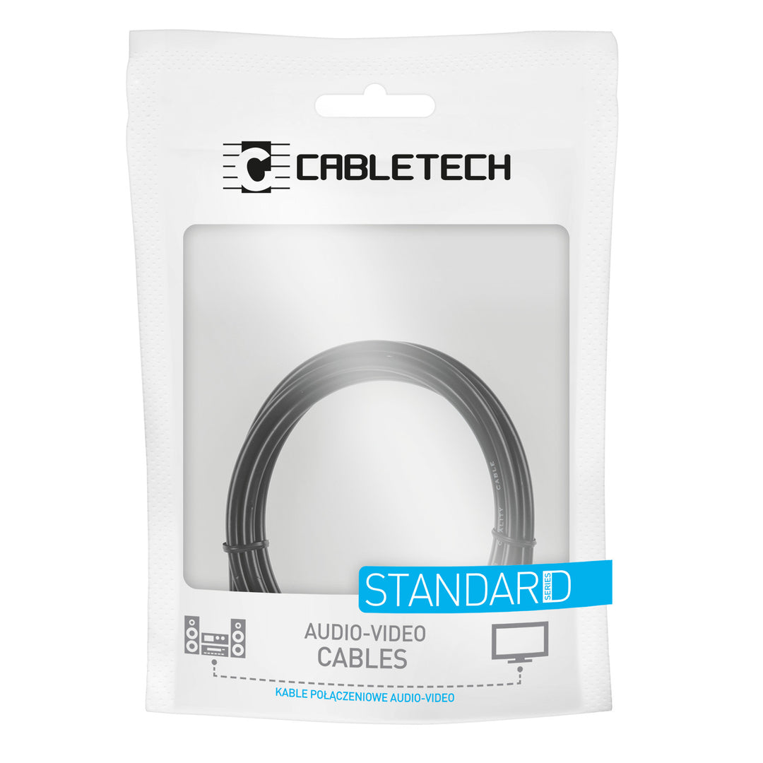 Audio-video kabel 2RCA-2RCA 1,8 m Standard Cabletech