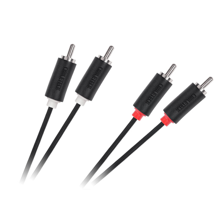 Audio-video kabel 2RCA-2RCA 1,8 m Standard Cabletech