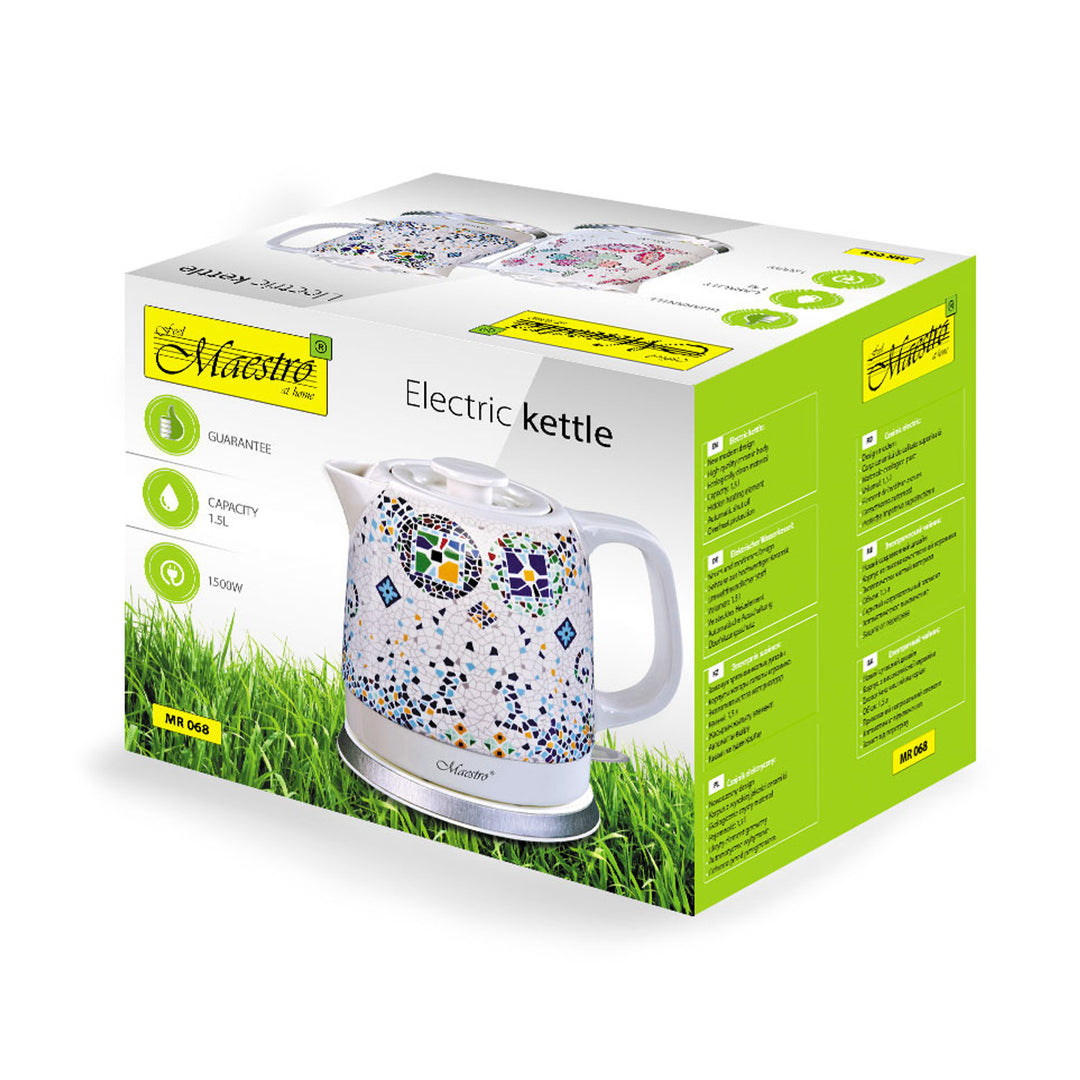 Keramická rychlovarná konvice 1,5 l Maestro MR068 1500W