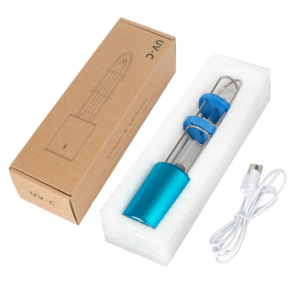 Germicidní sterilizační lampa 2v1 OZONE / UV-C Promedix PR-210 C modrá