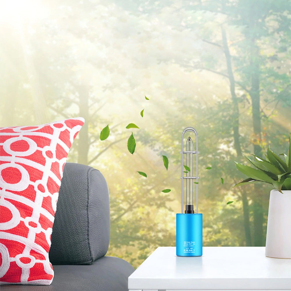 Germicidní sterilizační lampa 2v1 OZONE / UV-C Promedix PR-210 C modrá