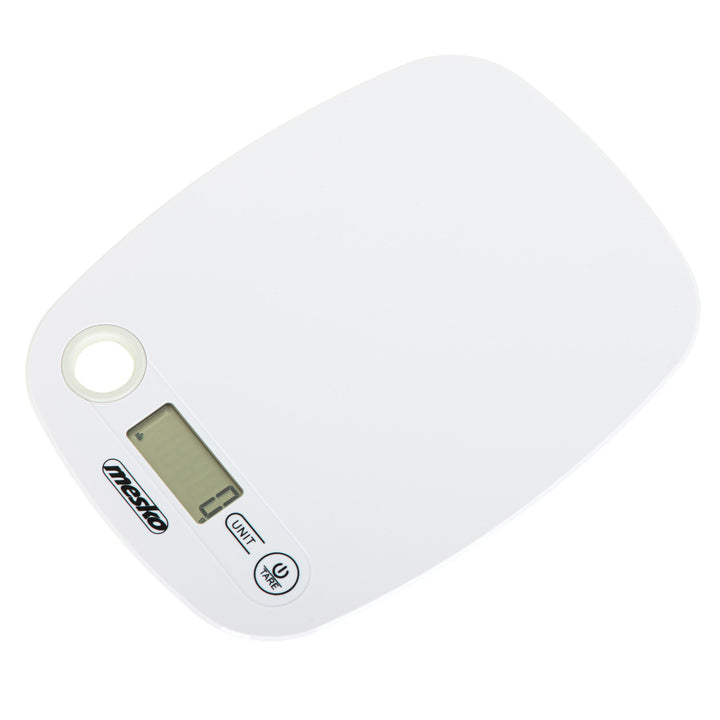 Elektronická kuchyňská váha s LCD displejem Mesko MS 3159w bílá
