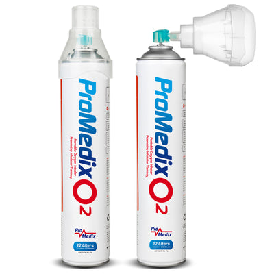 Přenosný inhalátor kyslíku 99,4% Promedix 12L PR-994