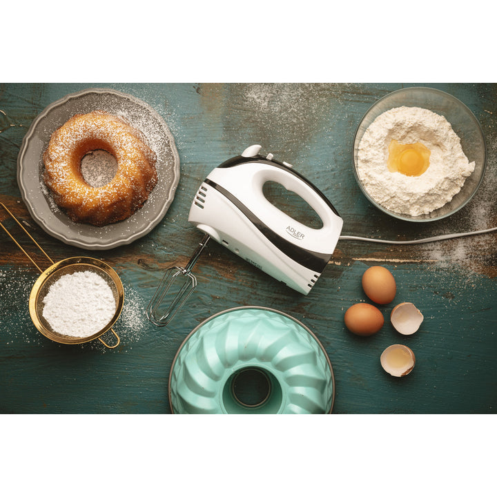 Kuchyňský mixér Adler, výkon 300 W, 5 rychlostí, funkce Turbo, AD 4205 b