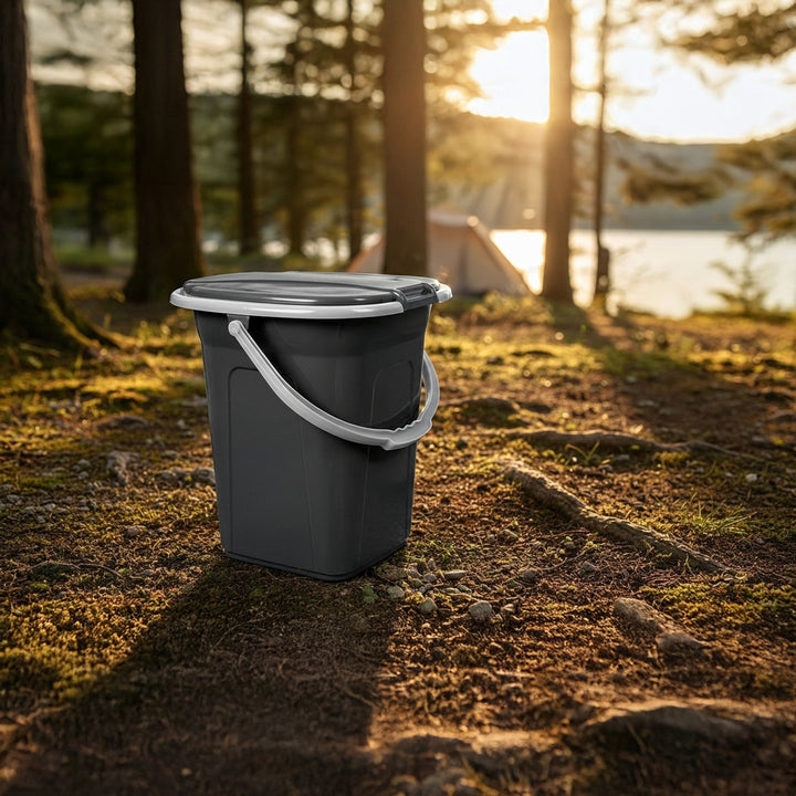 Turistická toaleta GreenBlue GB320BB černá šedá 19L