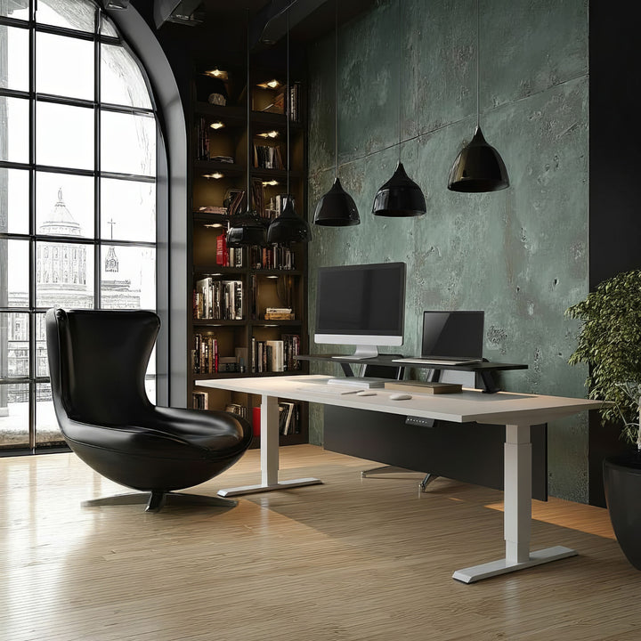 Ergo Office ER-409 Stojan na monitor a notebook Stolní police 13" - 32" 20kg Univerzální 100 x 26cm