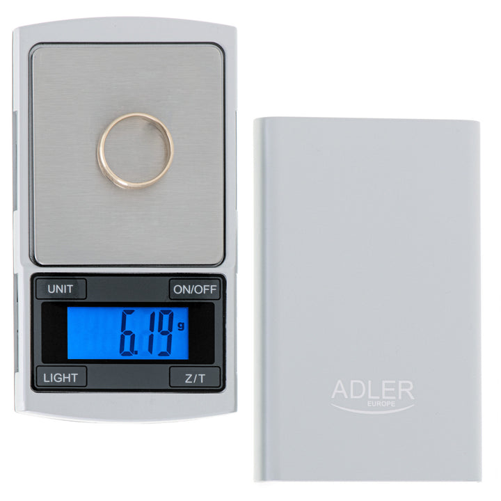 Přesná váha Adler, LCD displej, do 100 g, AD 3168