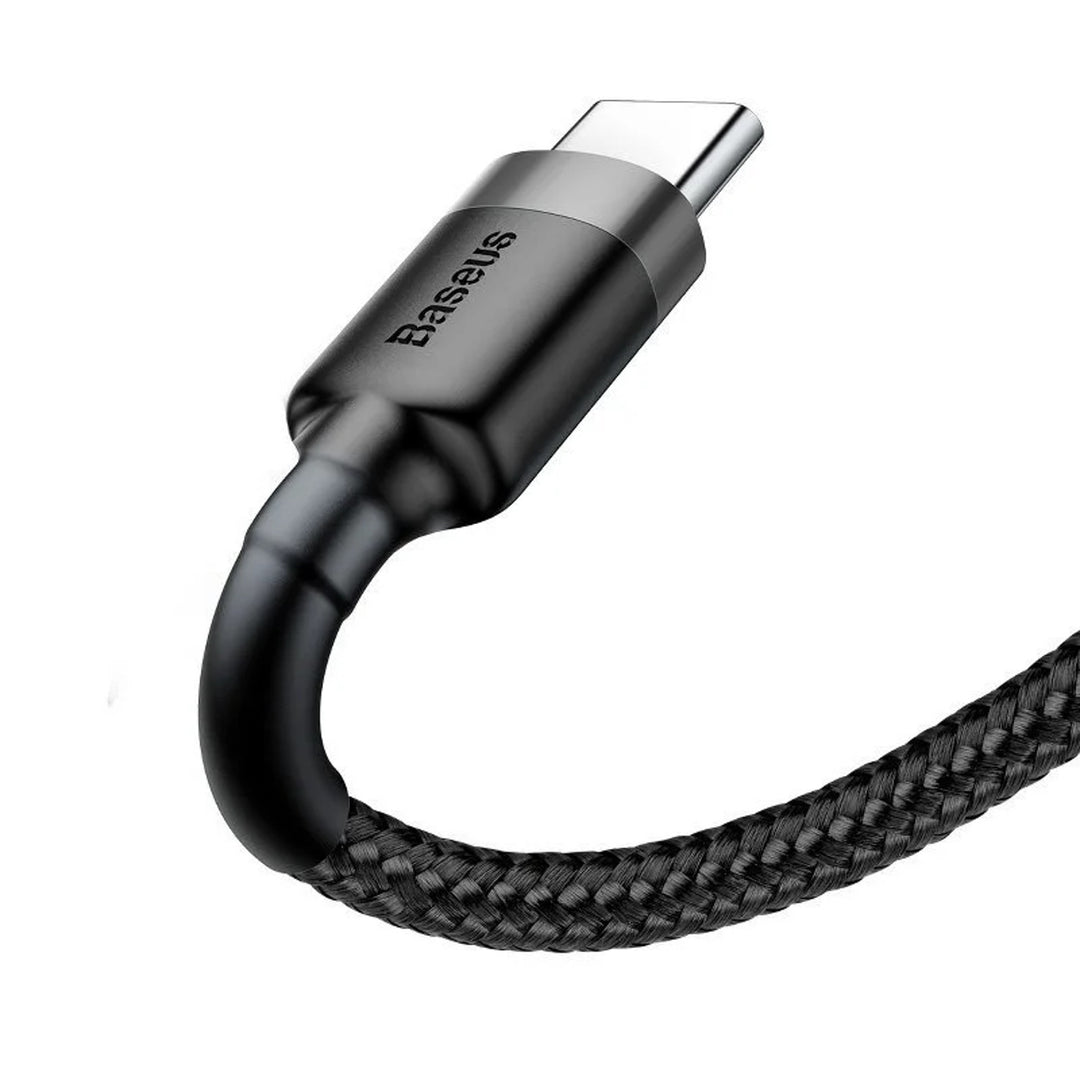 Zástrčka USB A - zástrčka USB typu C 2m CATKLF-CG1 Šedý+černý kabel BASEUS