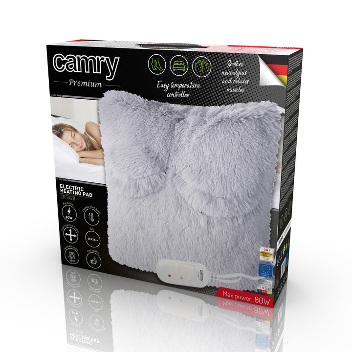 Elektrický polštář Camry, vyhřívací, 80W, 38 cm, CR 7428