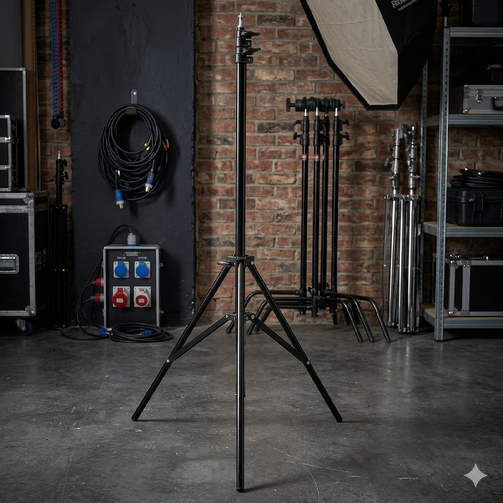 Stativ pro 12" prstencovou lampu Maclean MC-163 LED, maximální výška 190 cm, maximální zatížení 3 kg