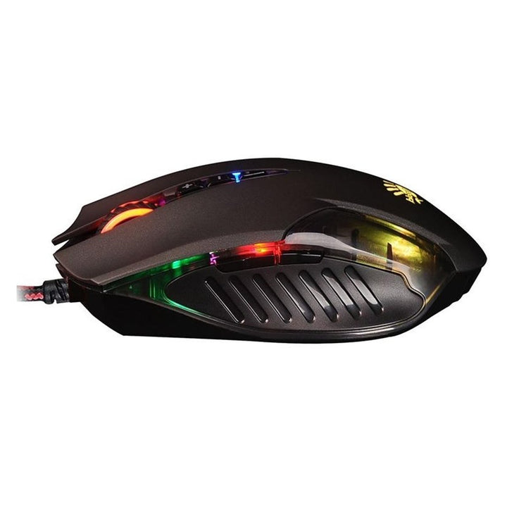 Počítačová myš A4 TECH, drátová, USB, optický senzor, BLOODY Q50