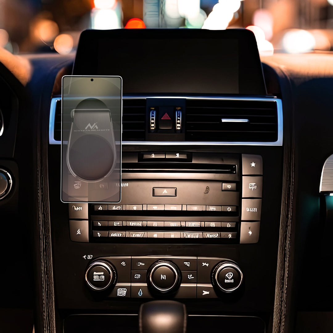 Držák autotelefonu Maclean, magnetický, univerzální, pro ventilační mřížku, materiál ABS, MC-326