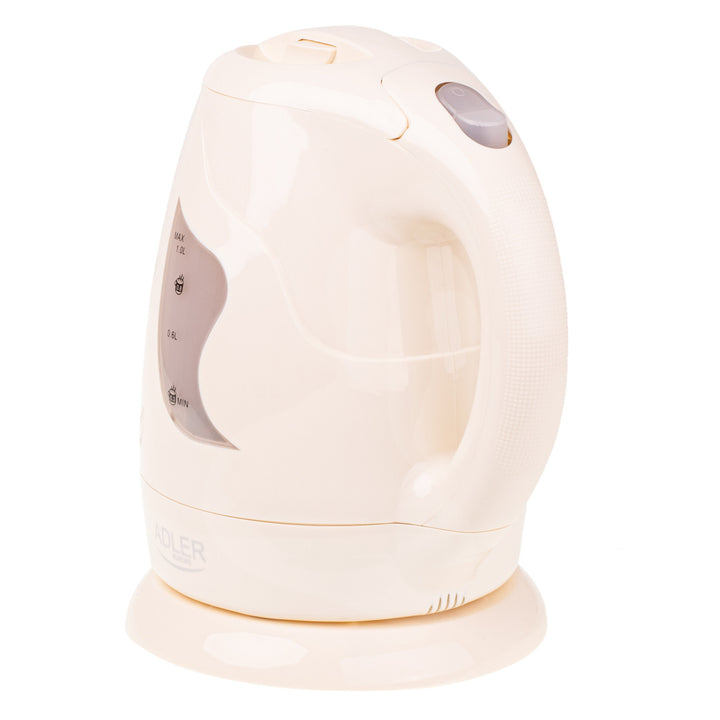 Akumulátorová konvice Adler, 850W, 1L, béžová, AD 08 b